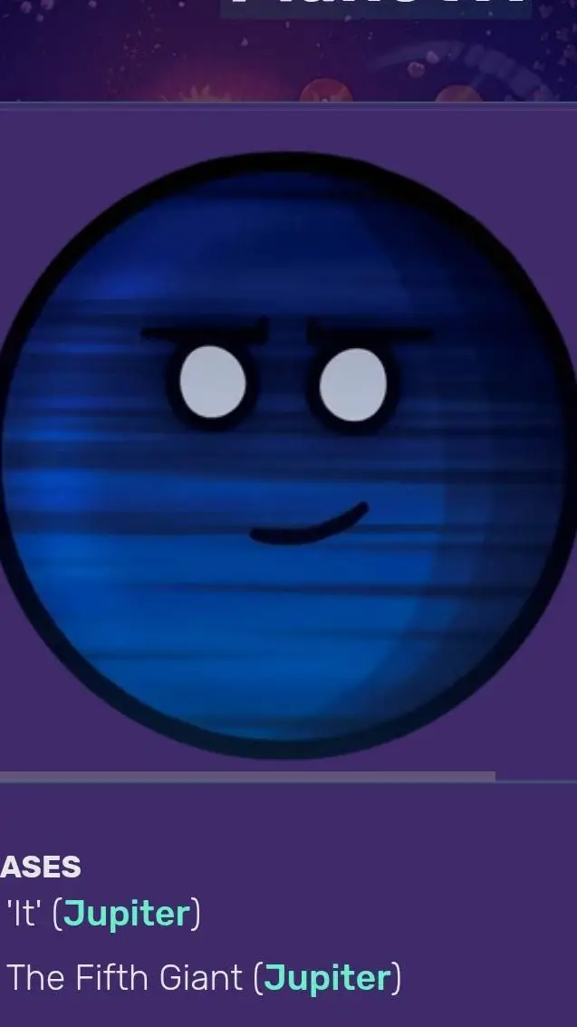 ai character: Planet X background