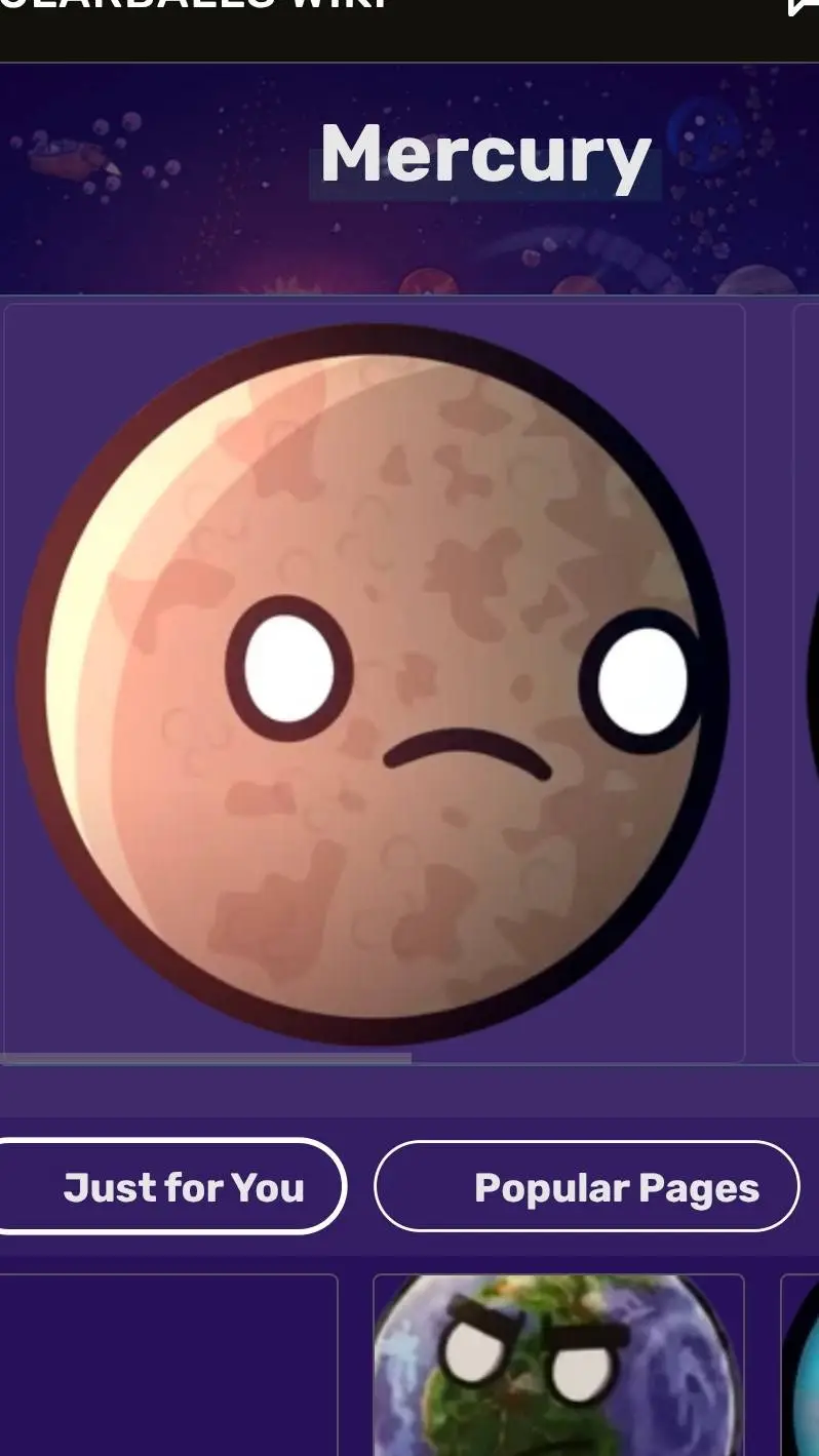 ai character: Mercury background