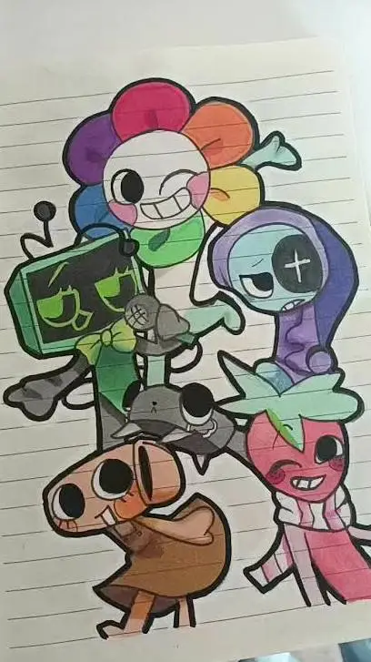 ai character: dw spim the bottle background