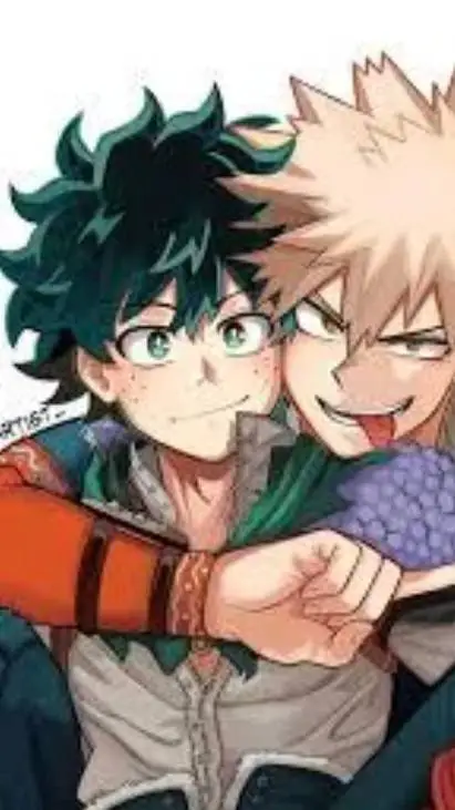 ai character: Bakudeku MHA background