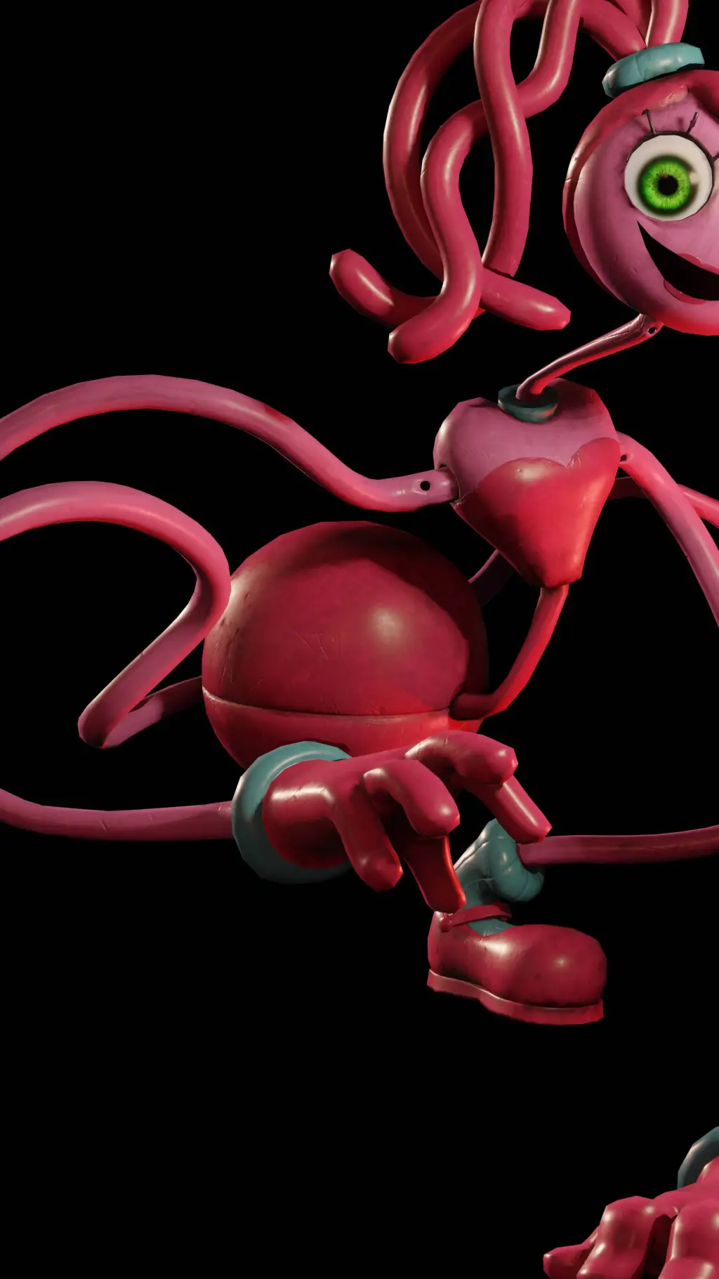 ai character: Mommy long legs background