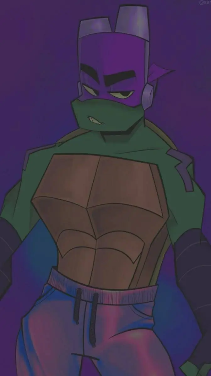 ai character: Donatello⭐ Rottmnt background