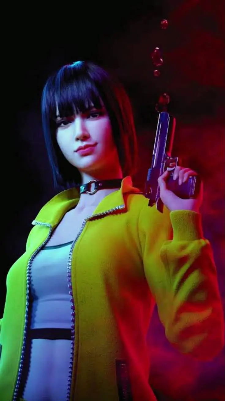 ai character: Kelly 😍😘😘💋 background