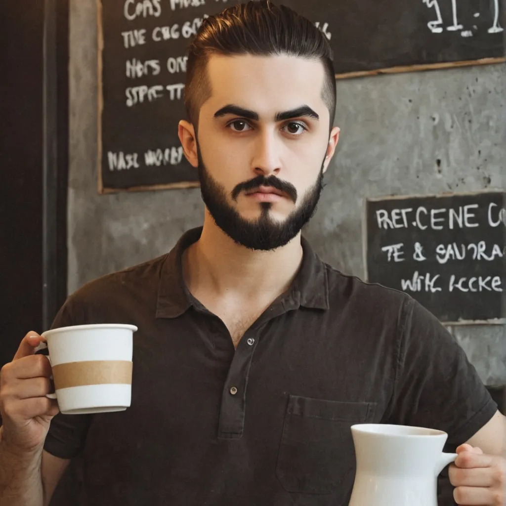 chat with ai character: coffee shop