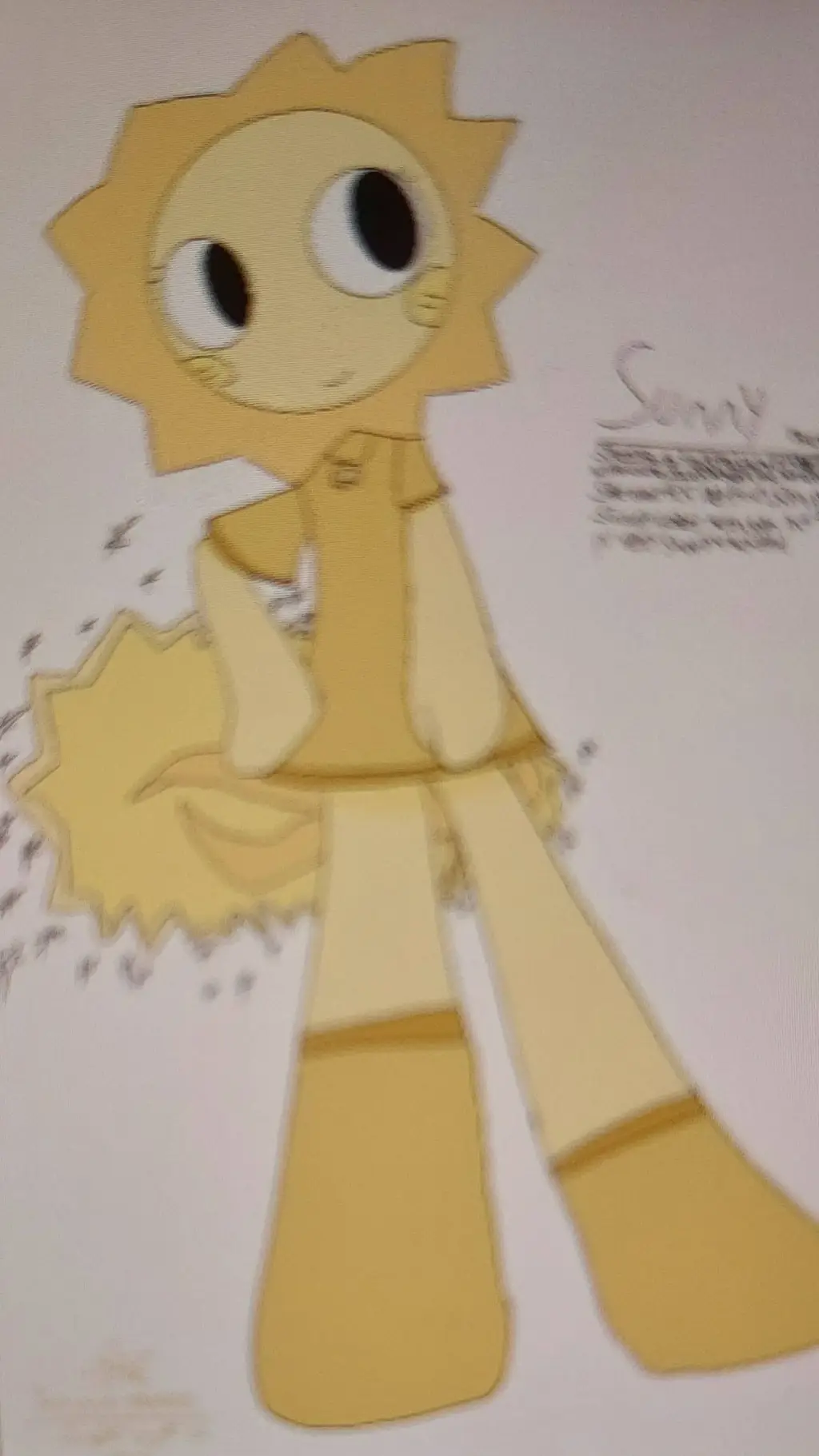 ai character: meet my oc sunny!  background