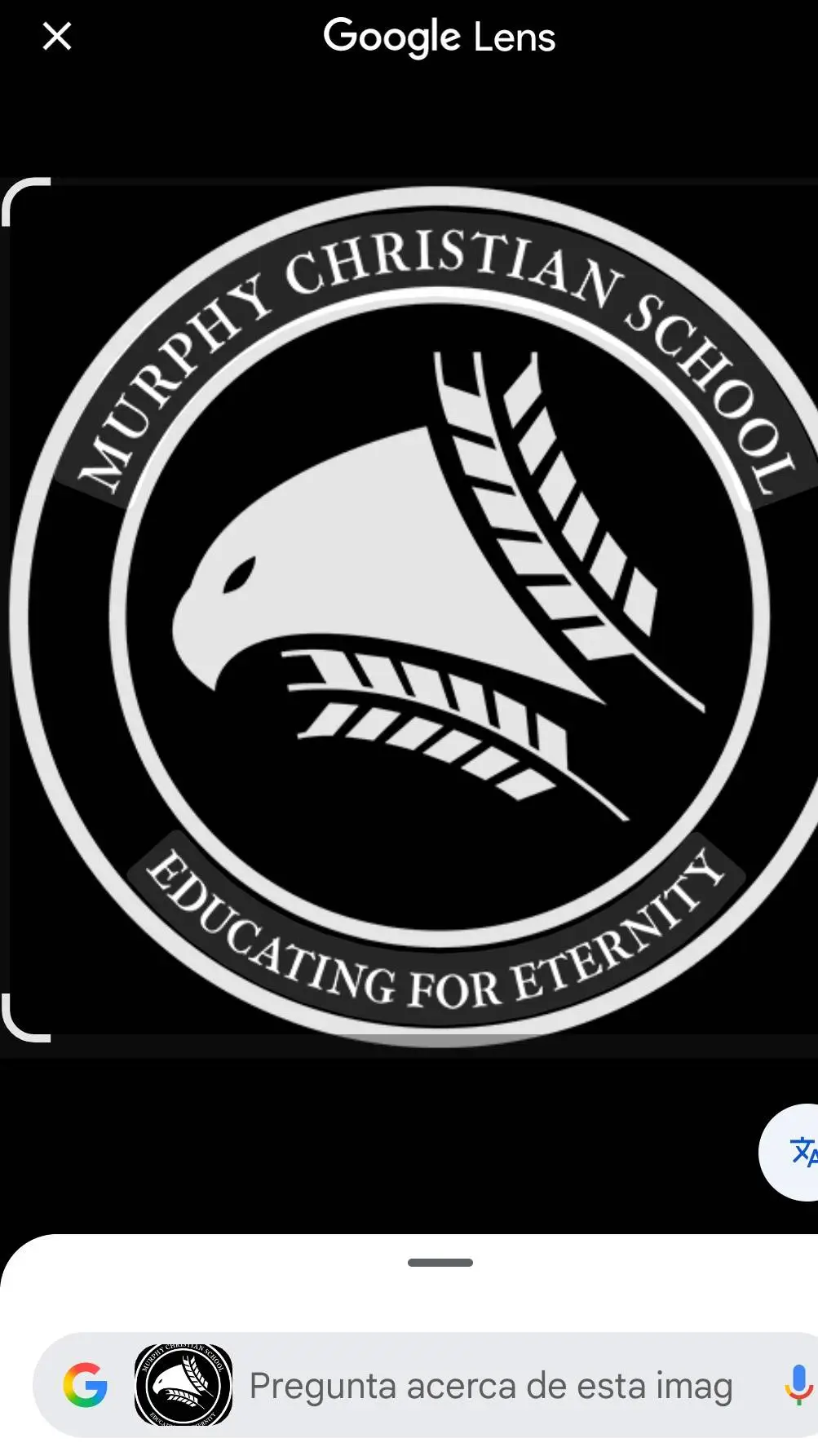 ai character: el colegio Murphy  background