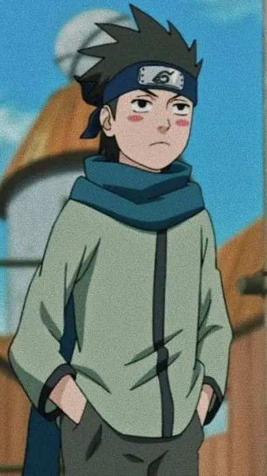 ai character: konohamaru  background