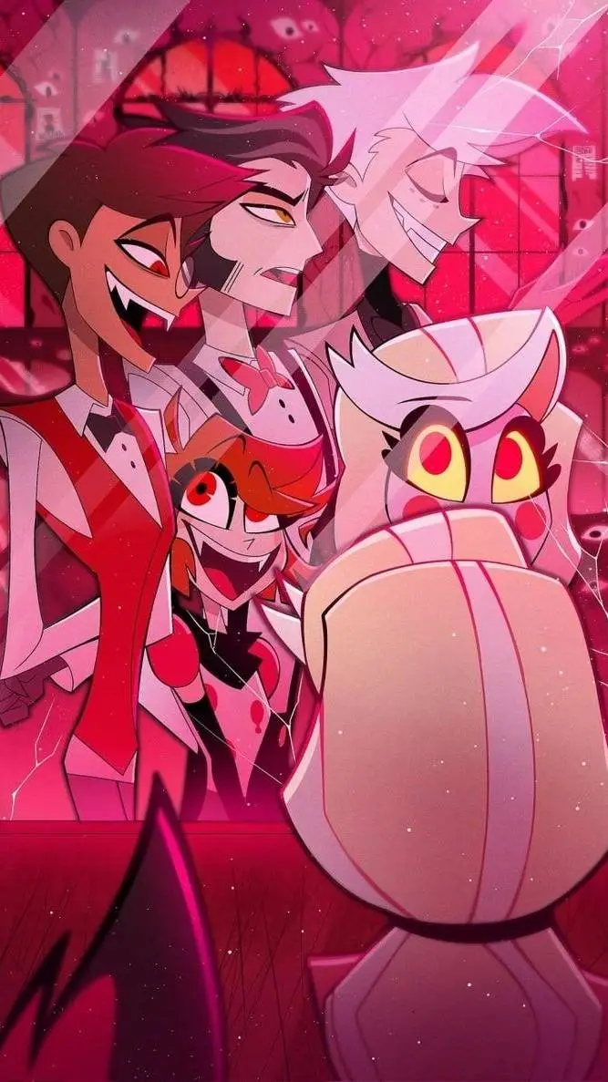 ai character: mha×hazbin hotel background