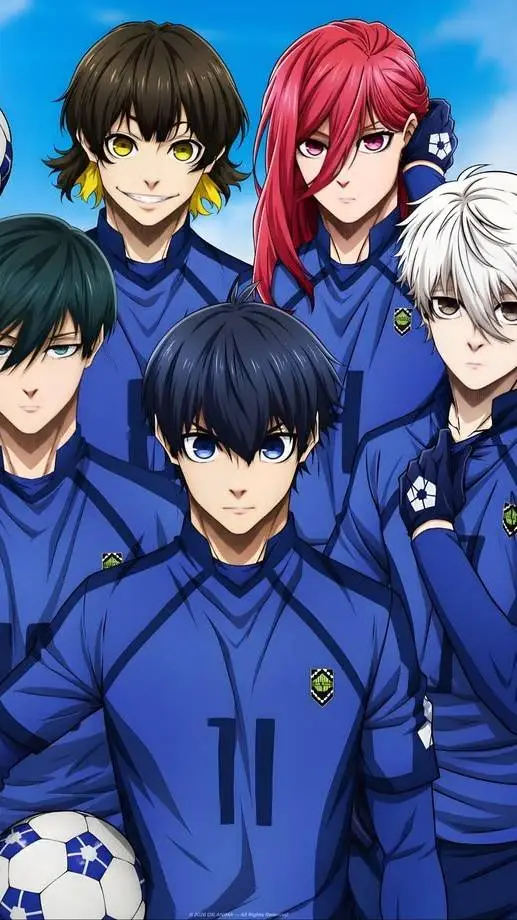 ai character: Bluelock GC background