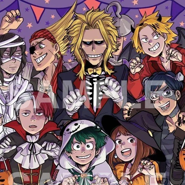chat with ai character: MHA Halloween 