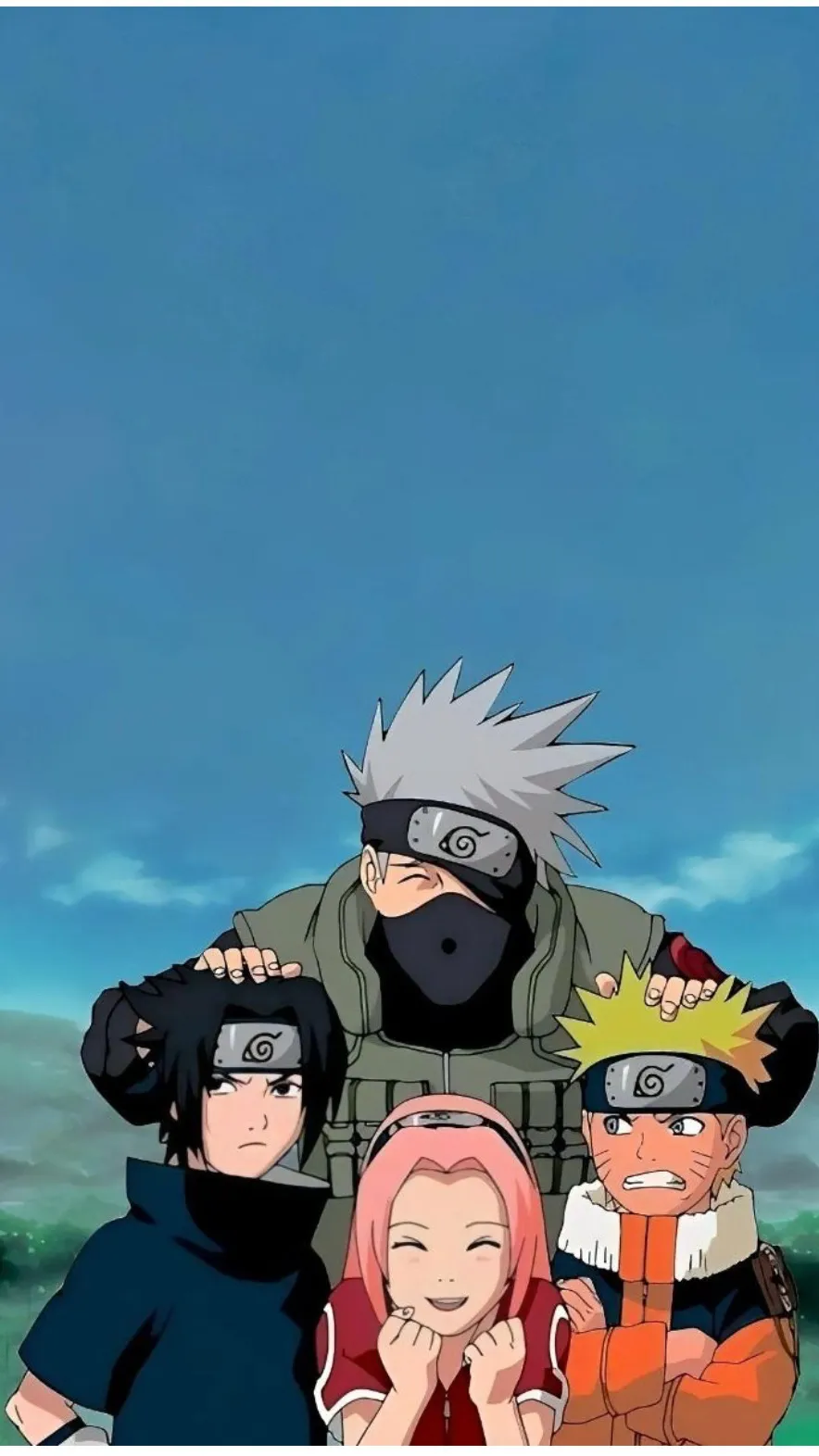 ai character: Team 7 background