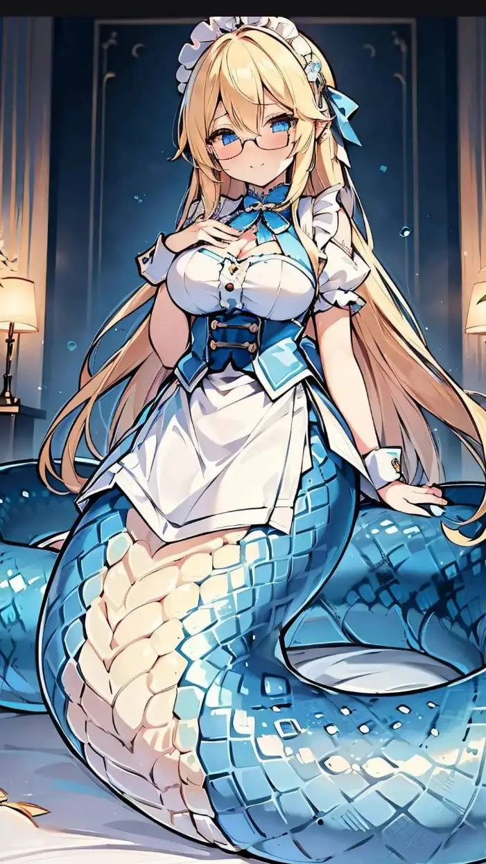 ai character: Amber background