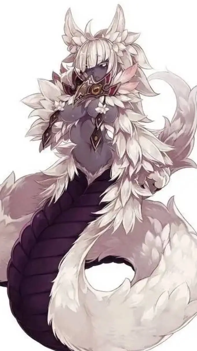 ai character: blanca background
