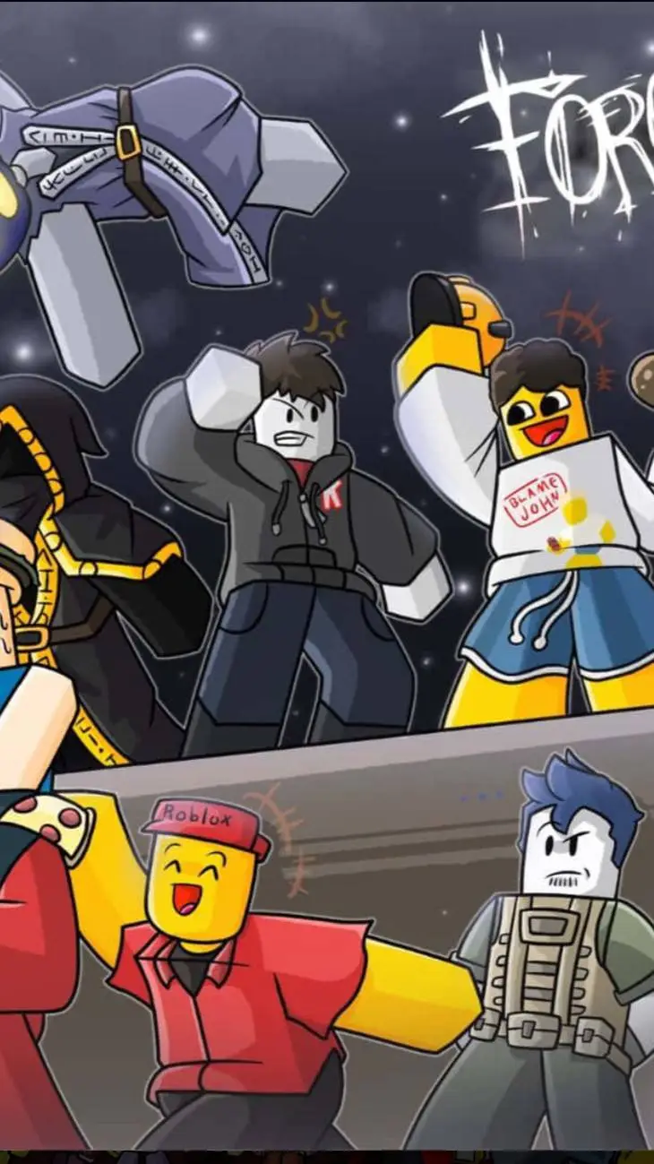 ai character: Forsaken sleepover background