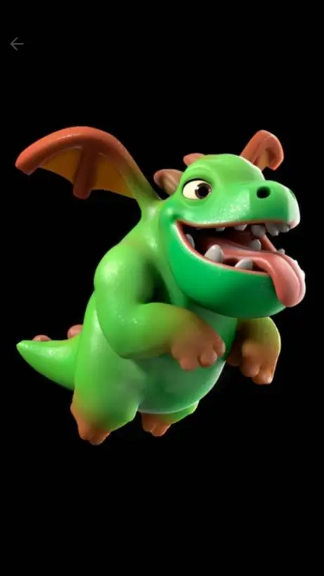 ai character: bebé dragón background
