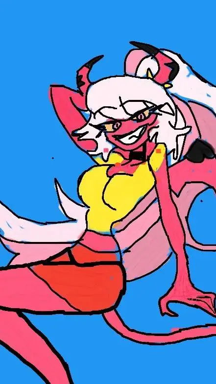 ai character: BLITZØ  enamorado background