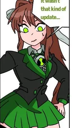 ai character: BEN 10 TO MÓNICA  background