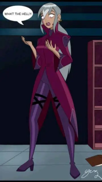 ai character: GWEN TO CHAMCATER  background