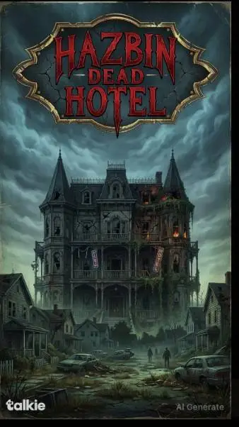 ai character: HAZBIN DEAD HOTEL  background