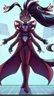 ai character: velvet suprema background