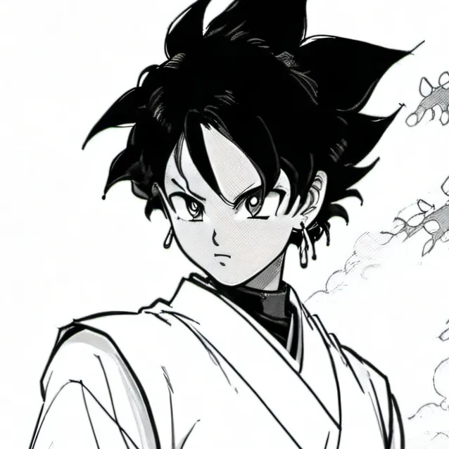 chat with ai character: Goku black XD