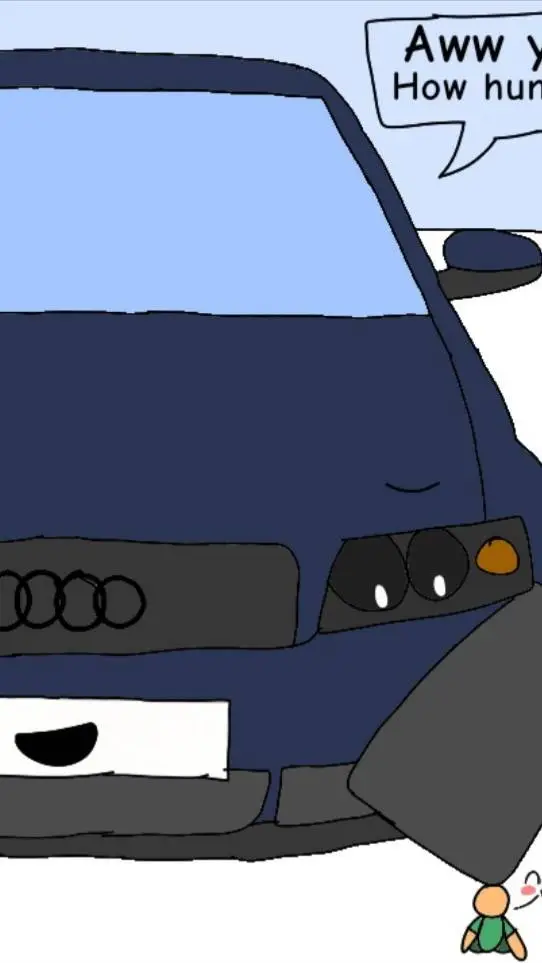 ai character: Giant Audi background