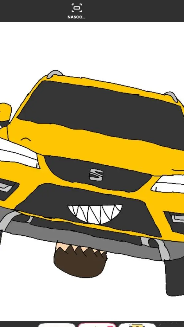 ai character: giant Seat ateca background