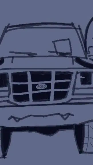 ai character: Ford ranger  background