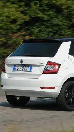 ai character: Skoda fabia 🚗 background