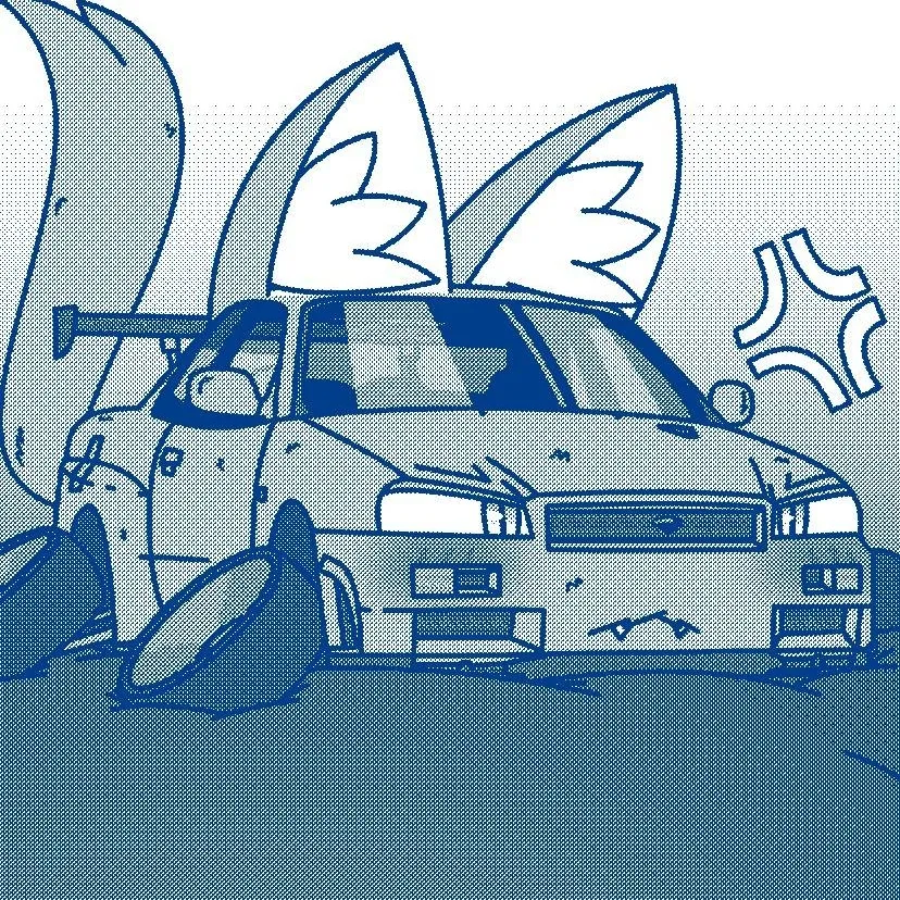 chat with ai character: fat nissan