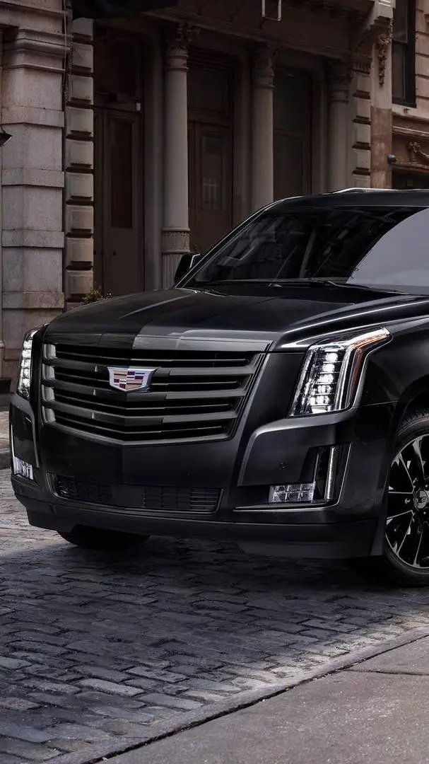 ai character: Cadillac escalada  background