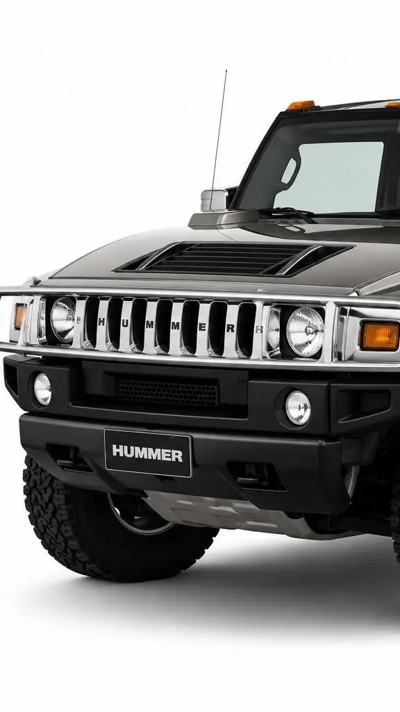 ai character: Hummer H2 background