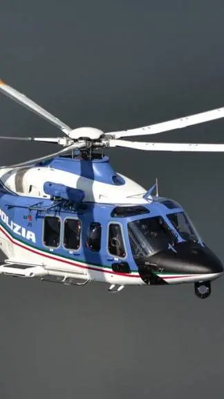 ai character: police helipcopter background