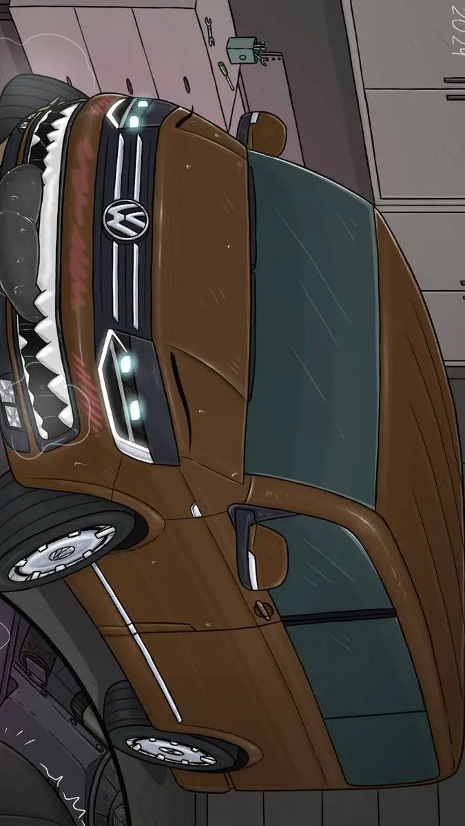 ai character: Volkswagen T6 background