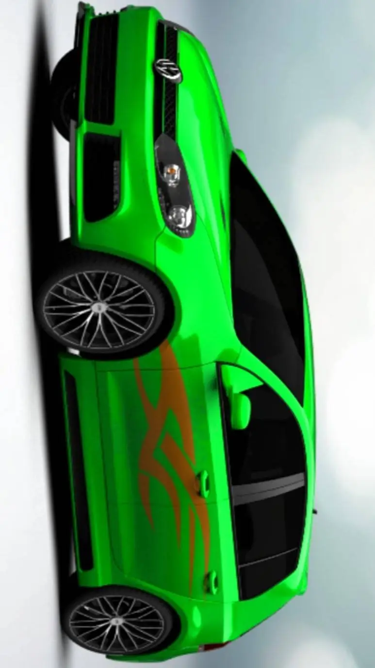ai character: VW Golf 6 background