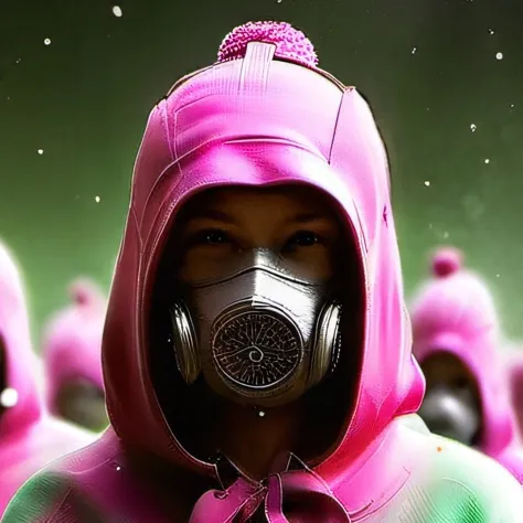 chat with ai character: Squid game soldier