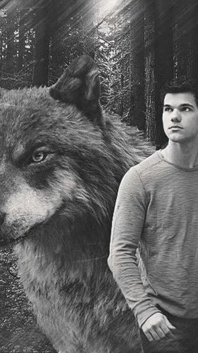 ai character: Jacob black  background