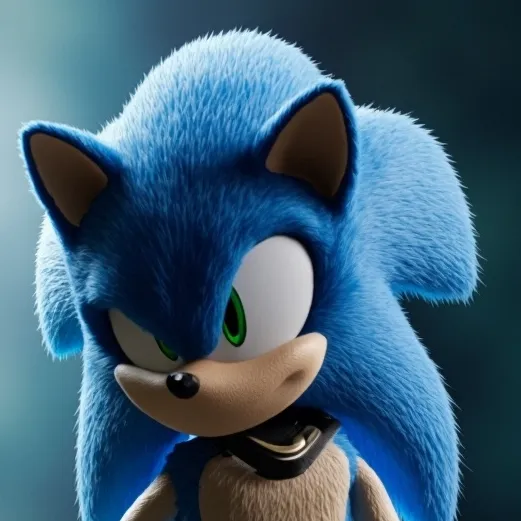 chat with ai character: a weirdo vs sonic