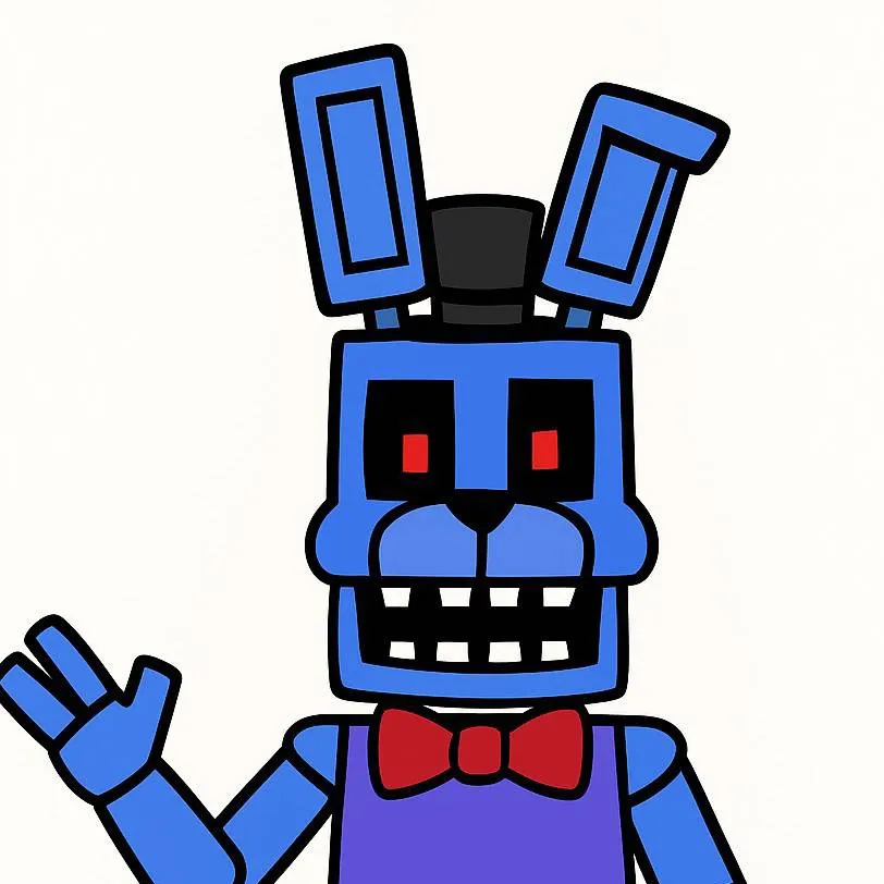 chat with ai character: goofy bonnie