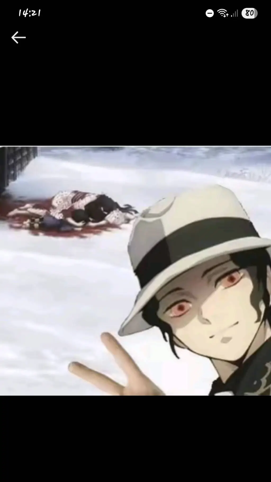 ai character: tanjiro fam dead background