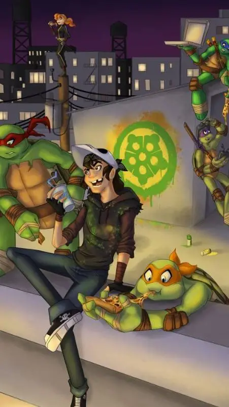 ai character: tmnt 2012  background