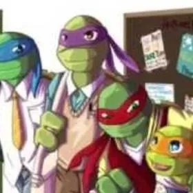 chat with ai character: tmnt in school 