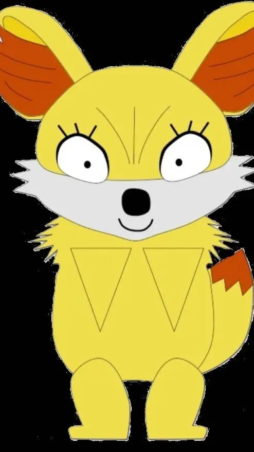 ai character: Fennekin (V0r3)  background