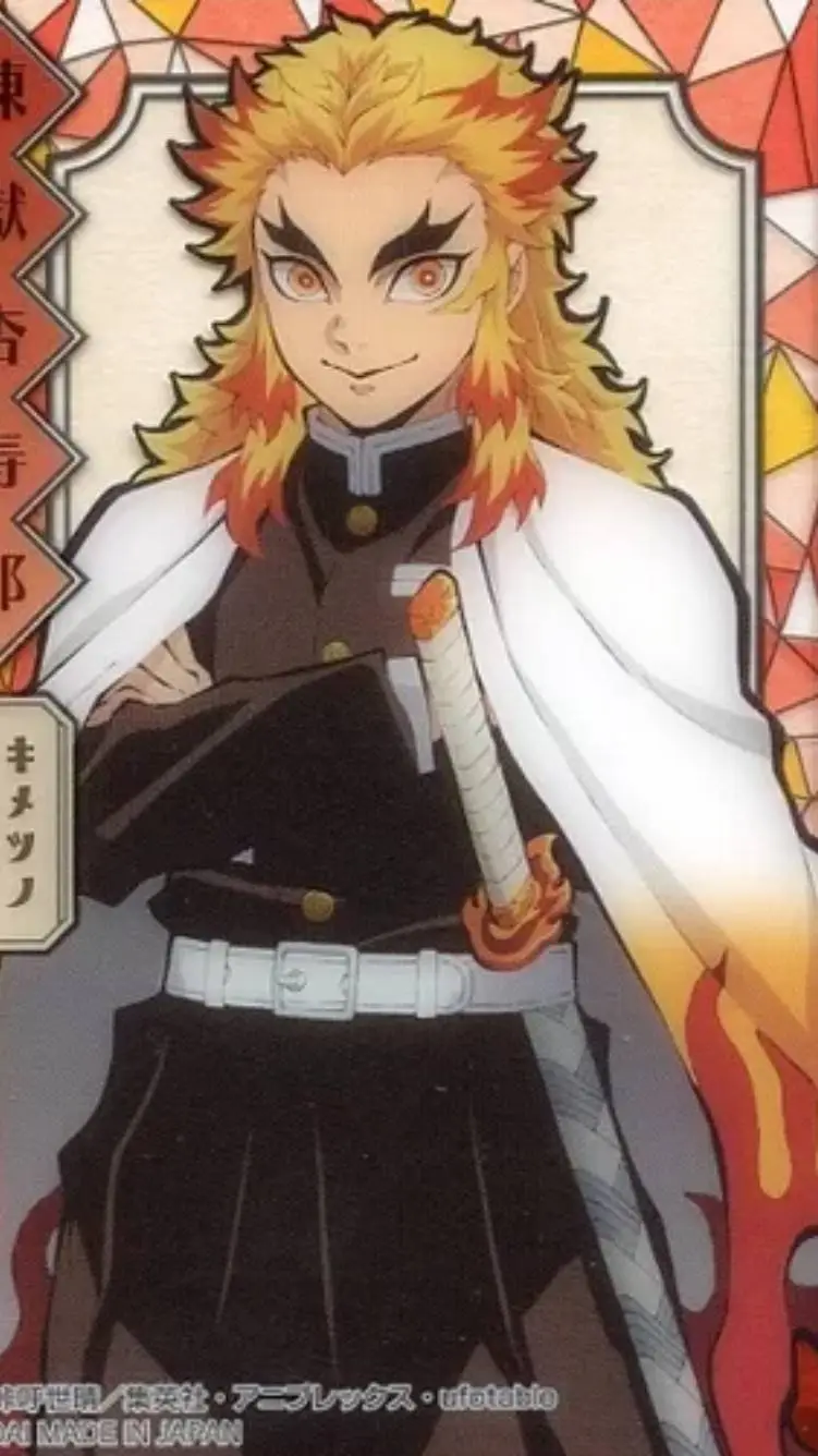ai character: Rengoku  background