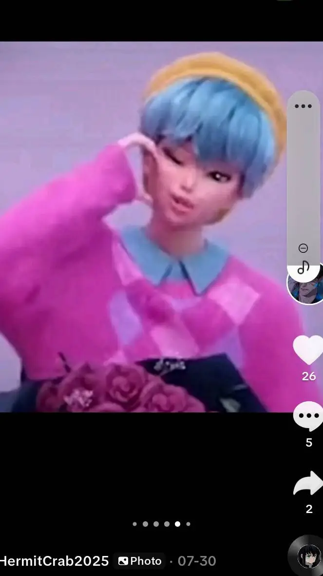 ai character: baby saja  background