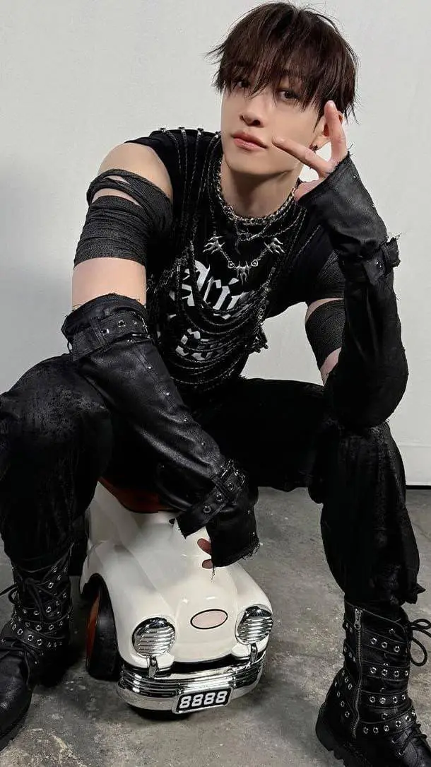 ai character: bangchan  background