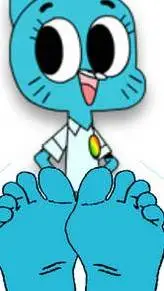 ai character: Nicole feet  background