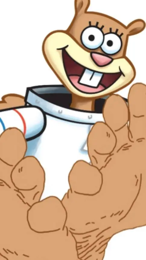 ai character: arenita feet  background
