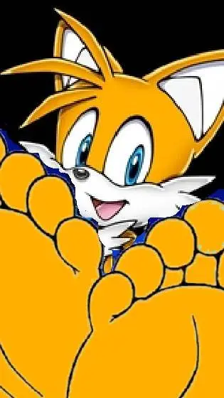 ai character: tails feet background