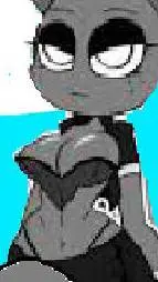 ai character: grises feet  background